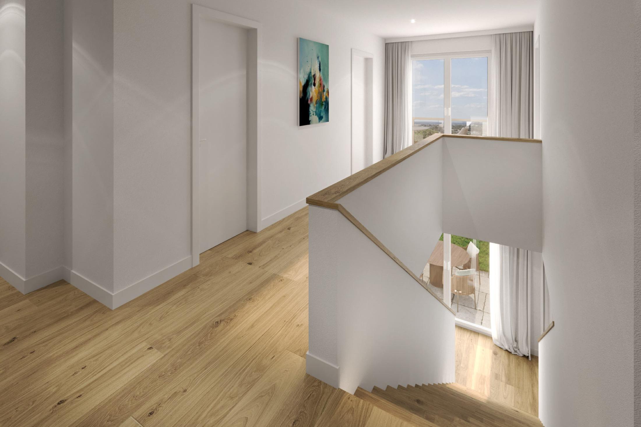 Galerie und Erschließung