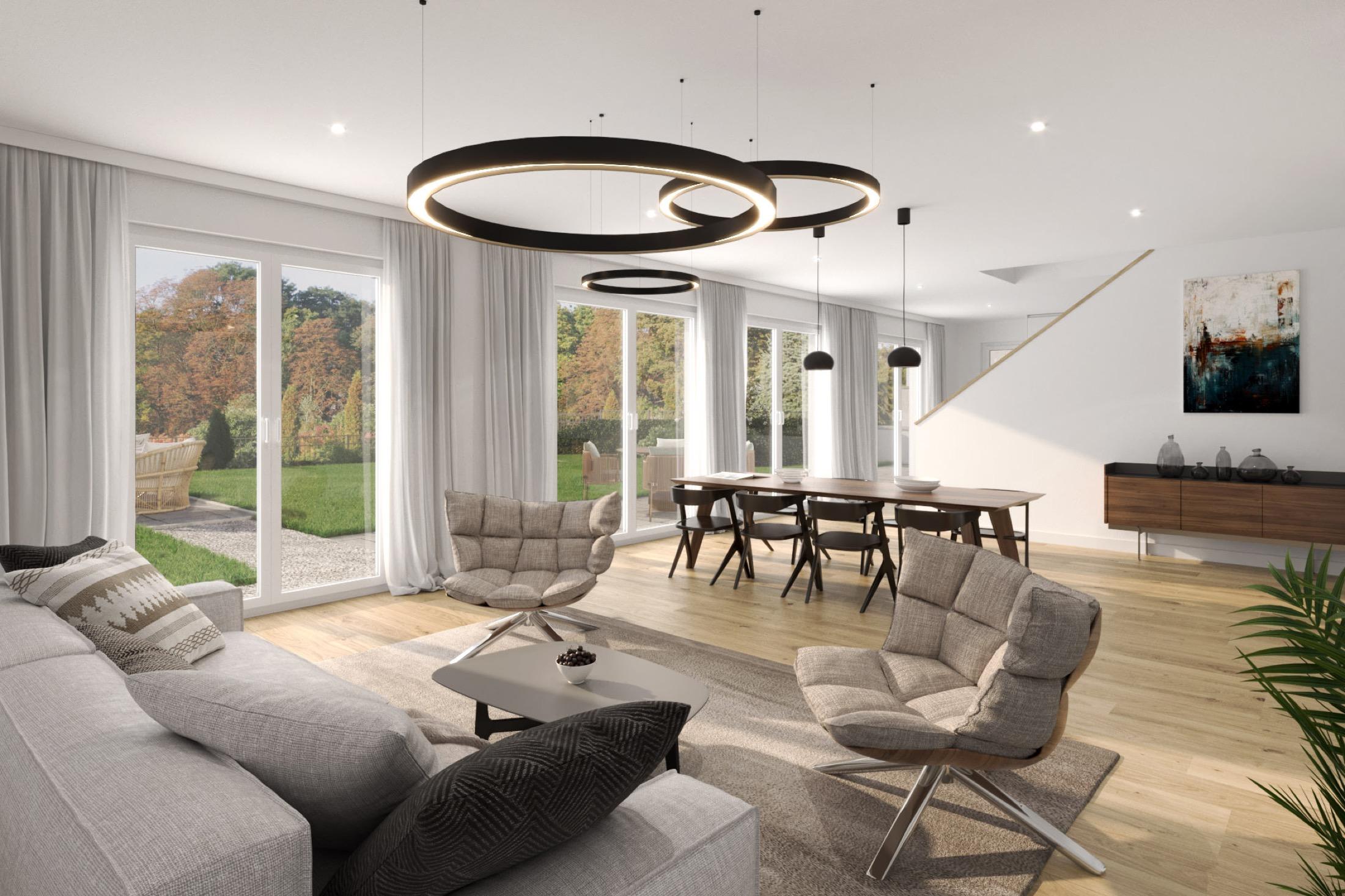 Wohnbereich Maisonette