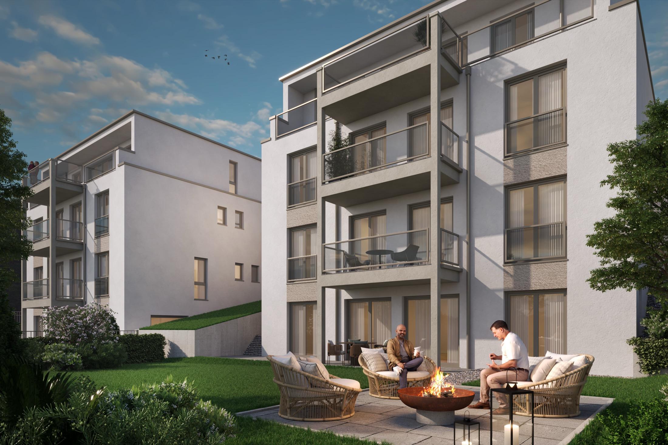 Außenbereich am Abend